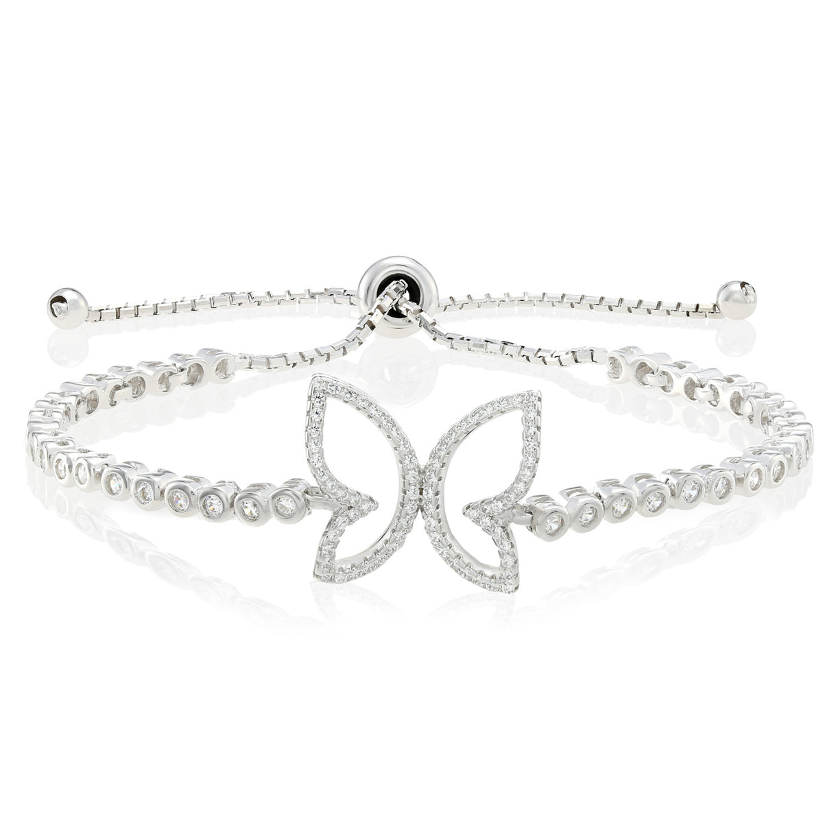 Christmas popular Sale Deal Bali Jewelry Handcrafted 925 Sterling Silver butterfly Bracelet (22g)