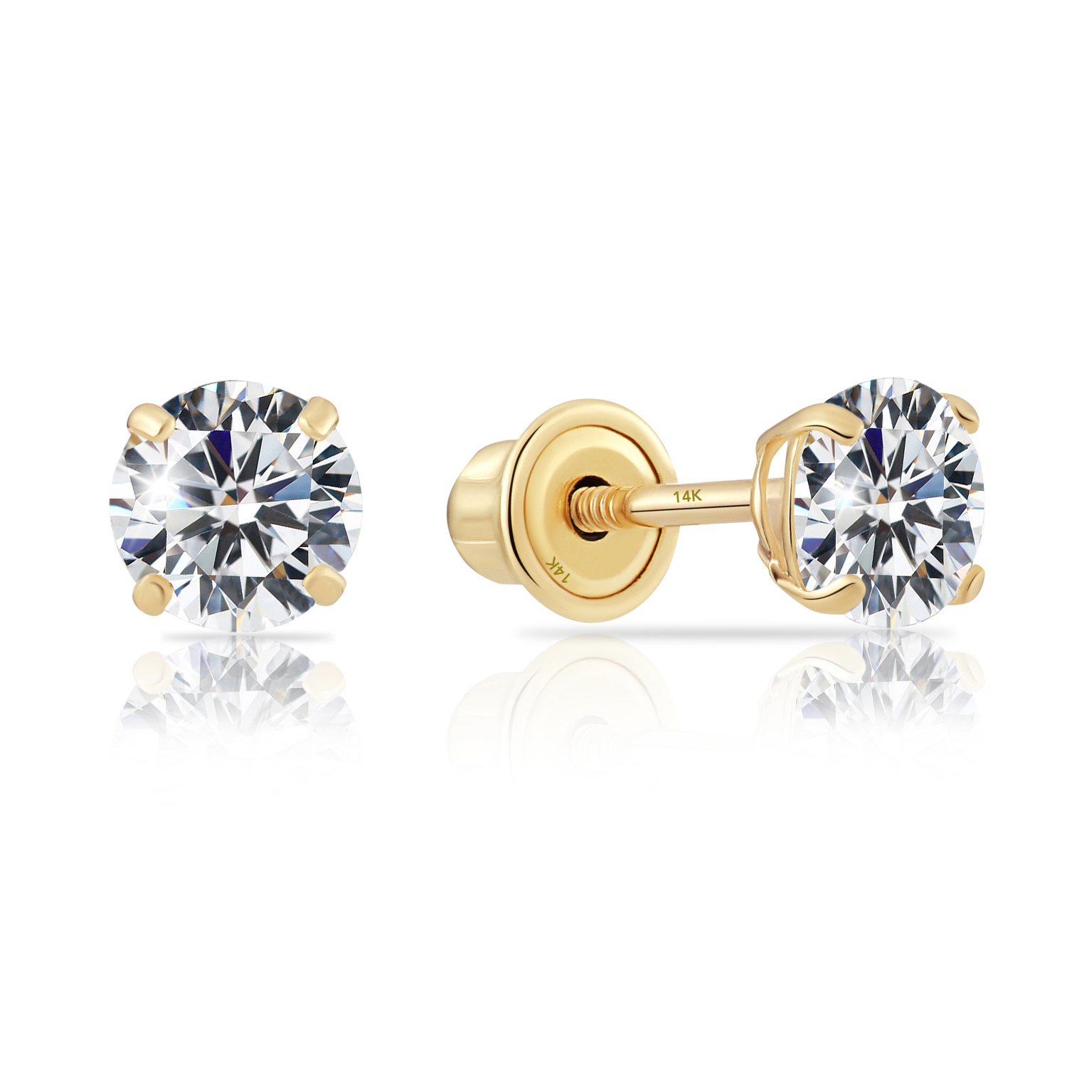 Clifford’s sold Jewelers 2MM Diamond Stud 14K Earrings