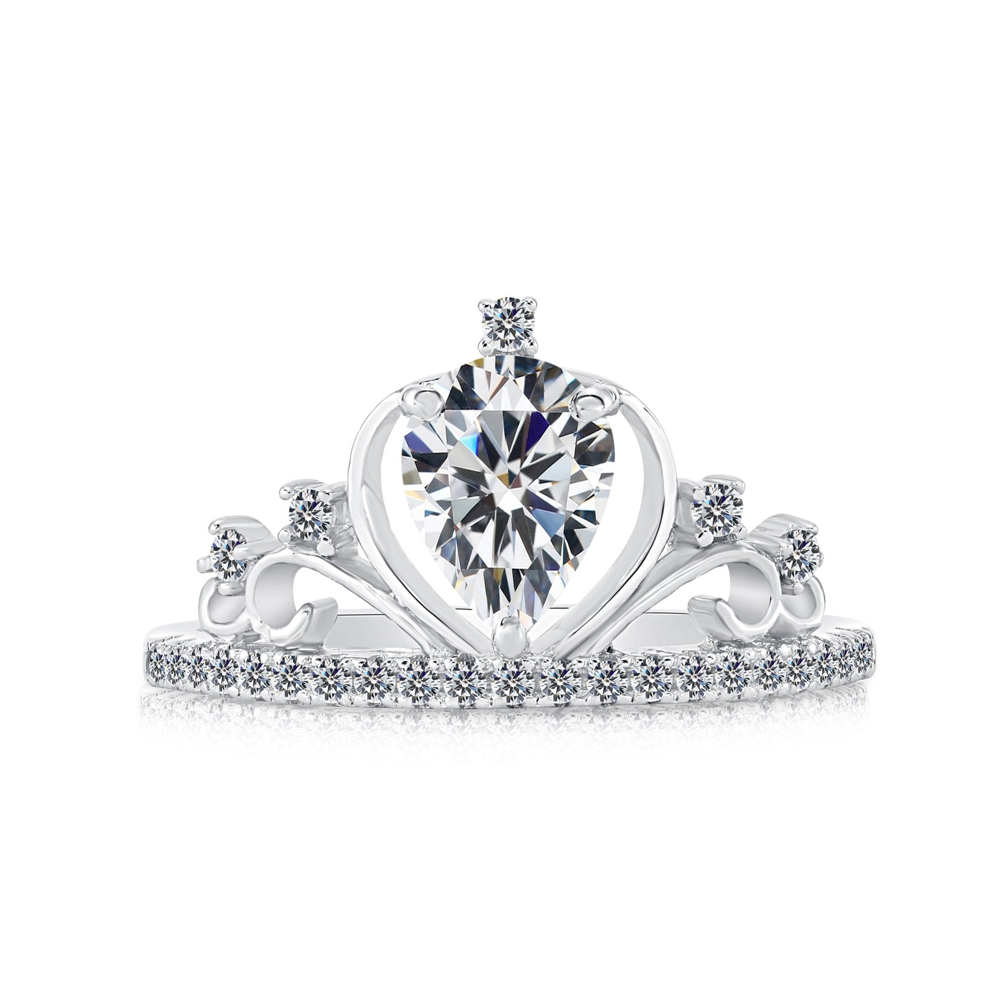 Tiara hot sale silver ring