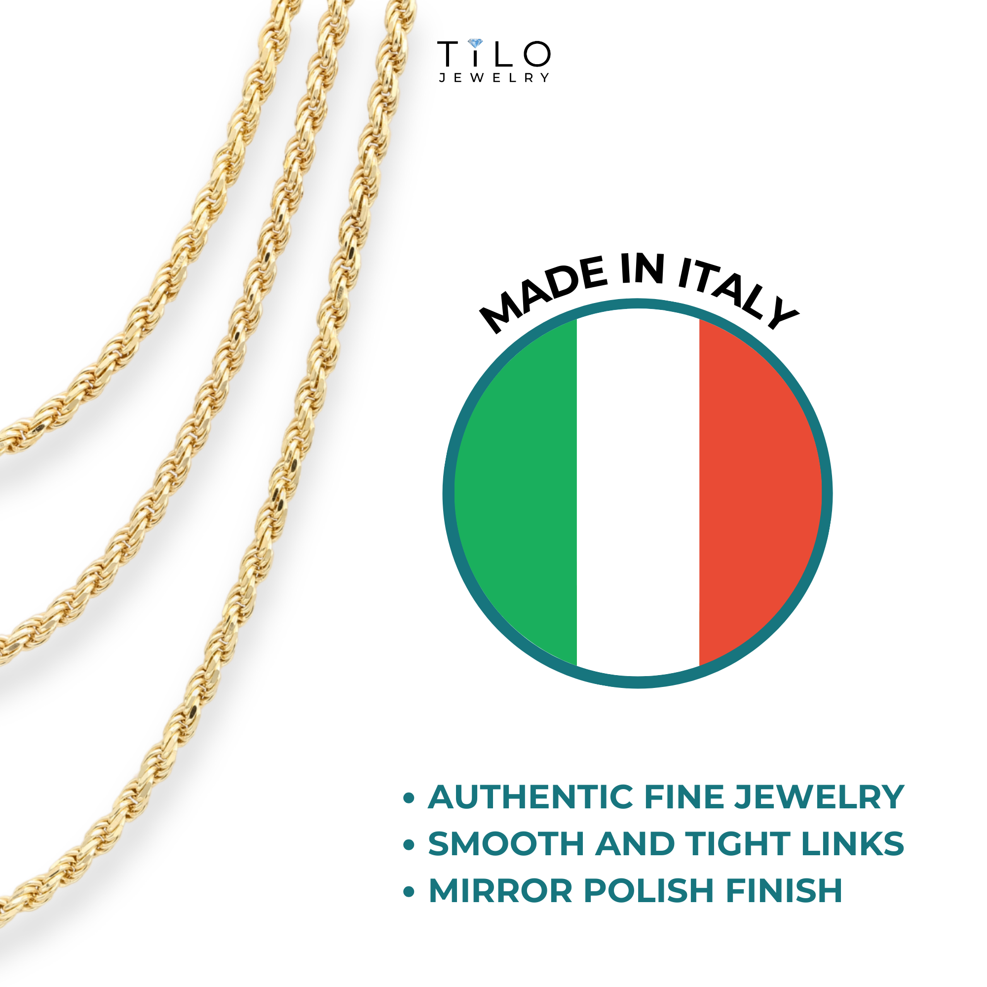 Ready Stock】۞(SPECIAL)Italy 925 silver COATED Gold 18 Inch Necklace Genuine  92.5 Sterling Silver Ch | Shopee Philippines
