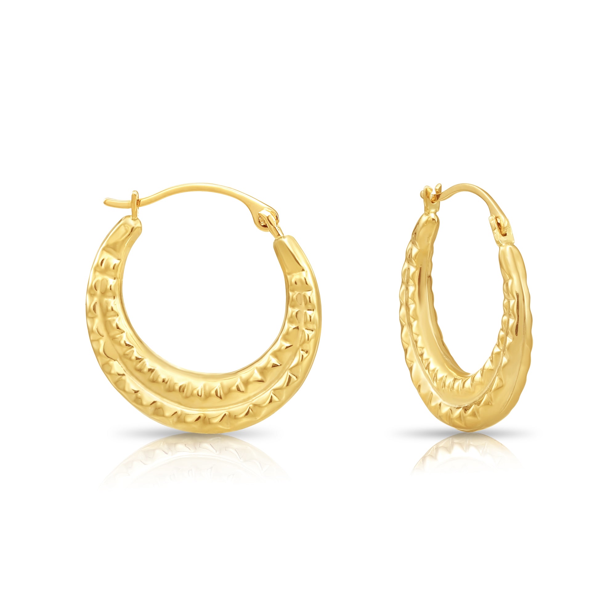 Gold earrings for mother's day deals