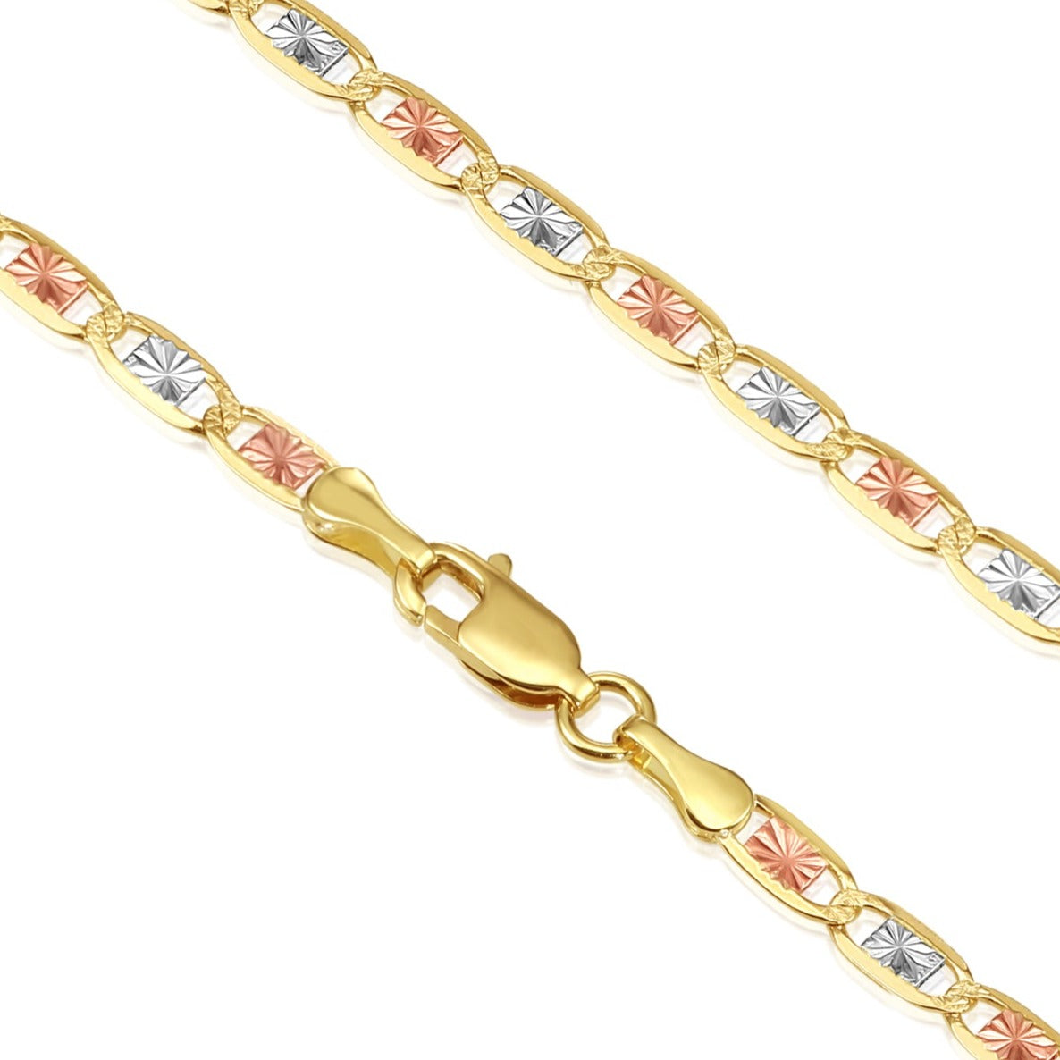 14K Solid Yellow Gold Valentino Necklace 1 – TILO