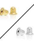 10k Solid Gold Screw Backings, Additional Full Pair Replacement