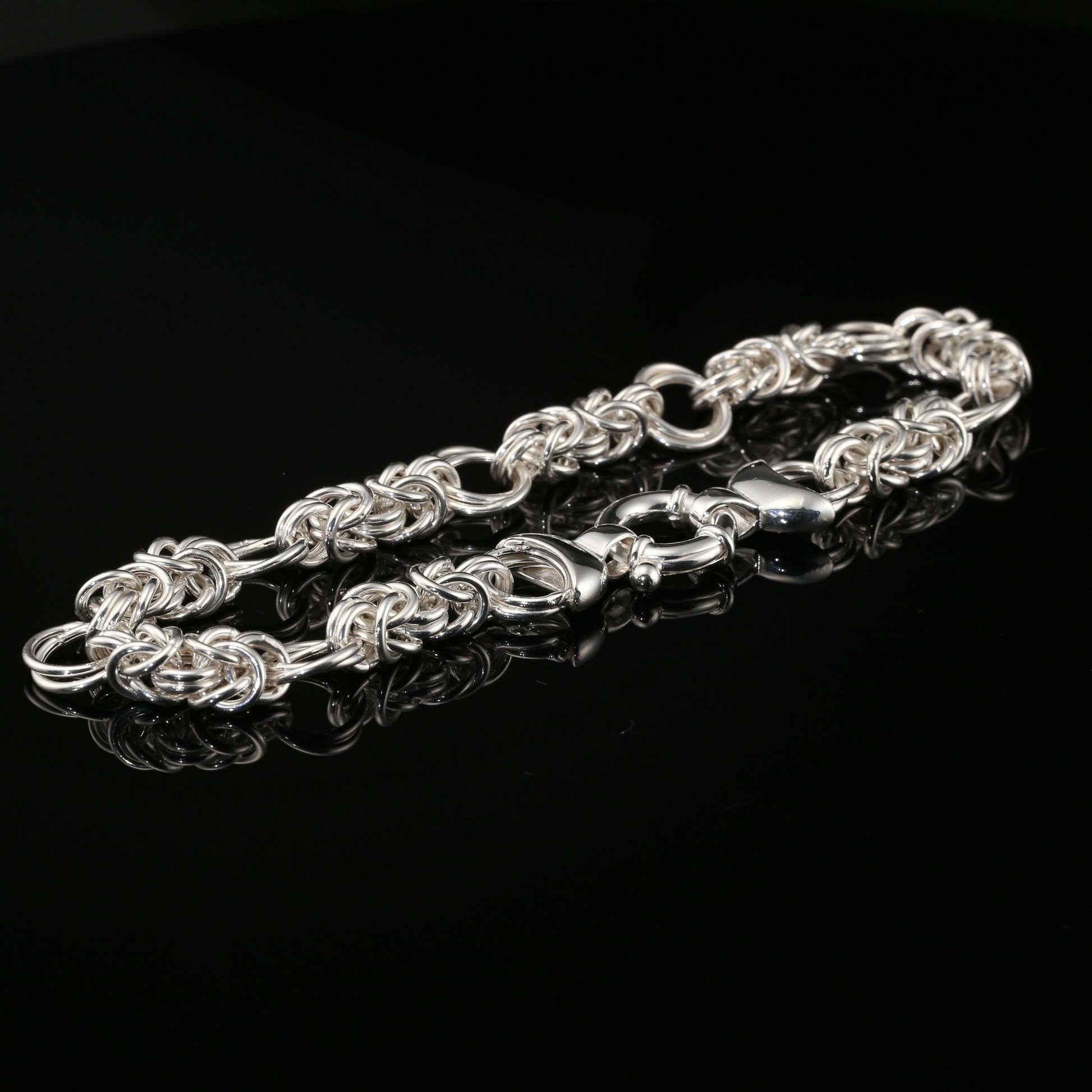 Natural ite Chain Bracelet